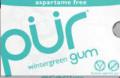 �uva�ky wintergreen PurGum 9ks