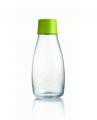 Sklenená fľaša ECO RETAP zelený uzáver 300ml