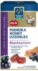 Cukrky Manuka MGO 400 + ierne rbezle 65g